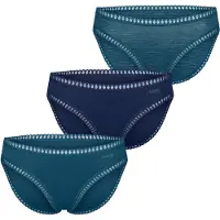 Sloggi Slip 'GO Crush' turquoise / bleu foncé / pétrole