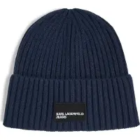 Karl lagerfeld JEANS Bonnet bleu foncé