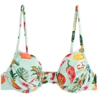 Next Hauts de bikini jaune / menthe / orange / rouge foncé