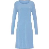 Hanro Chemise de nuit ' Natural Elegance ' bleu clair