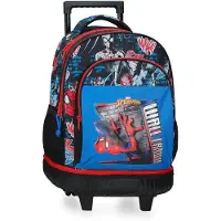 Joumma Bags Sac à dos Spiderman Wall Crawler avec roulettes – amovibles, 2 roulettes, référence 4272911
