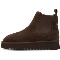 Tamaris Chelsea Boots brun foncé / marron chiné