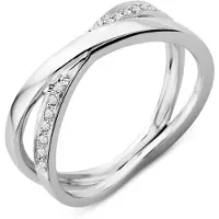 Diamant L'Eternel Bague 'Ring aus 375 Weißgold' argent