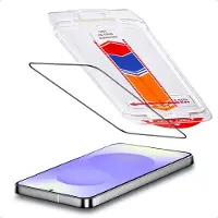Accezz Protecteur d'écran en verre trempé + Applicateur pour Samsung Galaxy S26 FE