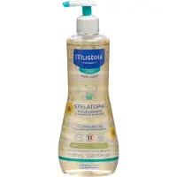 Mustela Bébé Stelatopia huile bain et corps pour bébé pour peaux atopiques 500 ml
