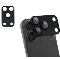 IMoshion Protection caméra en verre lot de 2 pour Apple iPhone 18 Pro / 17 Pro - Noir