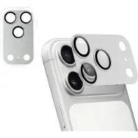 IMoshion Protection caméra en verre lot de 2 pour Apple iPhone 18 Pro Max / 17 Pro Max - Argent