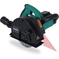 Vonroc Rainureuse 1700W - 150mm avec laser | 2 disques diamant incl.