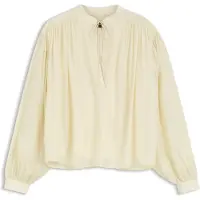 BOSS Chemisier Oversize en tissu léger orné de détails froncés