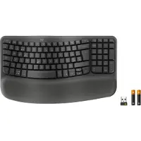 Logitech Wave Keys Business Graphite Suisse Sans fil