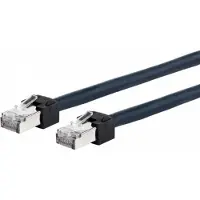 METZ-WERKE Câble de raccordement METZ CONNECT Cat.6 Ultraflex500 VoIP AWG 26, 3,0 m, noir