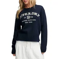 Superdry Pull-over écru / marine