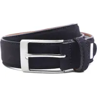 Profuomo Ceinture Daim Foncé Bleu foncé Bleu taille 115
