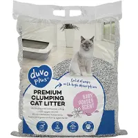 Duvo+ Litière Pour Chat Premium Avec Odeur De Poudre Bébé