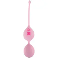 Cuties - boules de geisha en silicone à double bille (rose)