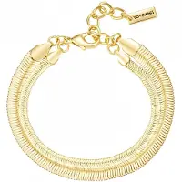 Yokoamii Bracelet jaune d'or