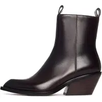 CESARE GASPARI Bottes de cowboy brun foncé