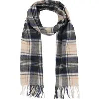 Barbour Scarf Mix Laine Tartan Multicoloré Beige