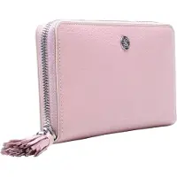 Esquire porte-monnaie Virginia Zip Around Wallet Rose saumon