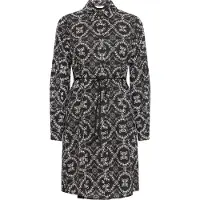 B.young Robe-chemise 'HARMONIA' noir / blanc
