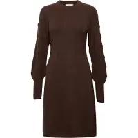 B.young Robes en maille 'Nonina' rouille