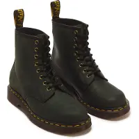 Dr. Martens Bottines à lacets vert foncé