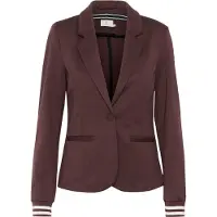 Kaffe Blazer 'Kinnie' chocolat / blanc