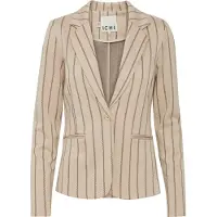 Ichi Blazer 'RUTI' beige foncé / beige chiné