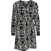 Ichi Robe gris clair / noir