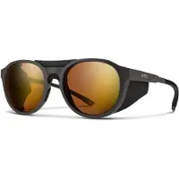 Smith - Lunettes de soleil photochromiques - Venture Matte Gravy ChromaPop Glacier Photochromic Copper Gold Mirror - Gris