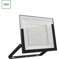 Spectrum LED Fluter Noctis Lux 4 Schwarz IP65 100W 8700lm warmweiß 3000K 100°
