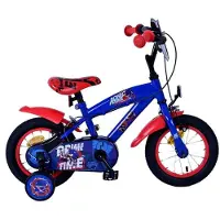 Volare Vélo pour enfants Turbo, modèle 12 pouces, bleu et rouge, avec deux freins à main