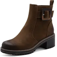Marco Tozzi Bottines brun foncé
