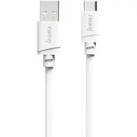 Hama Câble de charge, USB-A - USB-C, 2 m, blanc (2 m, USB 2.0)
