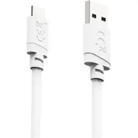 Hama Câble de charge, USB-A - USB-C, 2 m, blanc (2 m, USB 2.0)