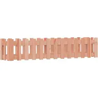vidaXL Lit surélevé design clôture à lattes 150x30x30 cm bois massif douglas