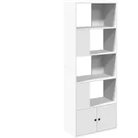 vidaXL Bibliothèque blanc 70x36x189 cm bois d'ingénierie