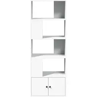 vidaXL Bibliothèque blanc 70x36x189 cm bois d'ingénierie