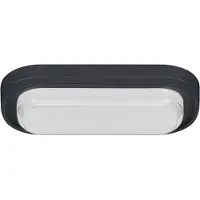 Osram Plafonnier , noir, 3000 K / 4000 K / 6500 K, lumière blanc chaud, 2100 lm, 24 W, acrylonitrile butadiène styrène (ABS), durée de vie de 25 000 heures