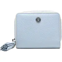 Esquire porte-monnaie Virginia Zip Around Wallet Light Blue bleu clair