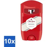Old Spice - Original - High Endurance - Déodorant stick - Fraîcheur longue durée - 50 g - Pack avantage - 10 pièces