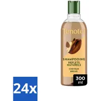 Timotei - Shampooing - Brun intense - 300 ml - Pack économique - 24 pièces