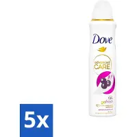 Dove Déodorant spray – Baie d'açaï & nénuphar – 150 ml - Pack économique - 5 pièces