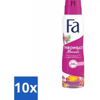 Fa Pflege Fa Déodorant Spray Throwback Moments 150 ml - Pack avantage - 10 pièces