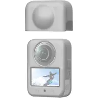 Puluz Silicone cover with lens DJI Osmo 360 (gray), Caméra d'action : accessoires, Gris