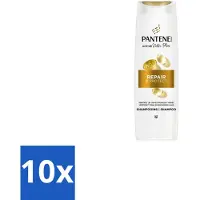 Pantene 10 flacons de shampooing Pro-V Repair & Protect - 250 ml - Pack économique - 10 pièces