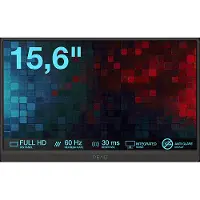 PEAQ Pmo P150-ffk - 15.6 Pouces 1920 X 1080 (full Hd) 30 Ms 60 Hz