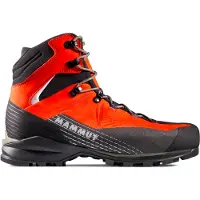 Mammut - Chaussures d'alpinisme en GORE-TEX® - Kento Guide II High GTX M Red/Black pour Homme en Cuir - Taille 44 - Rouge