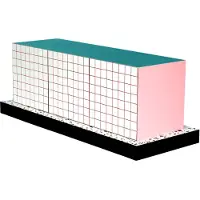 Seletti Armoire à grille rouge Supercabinet