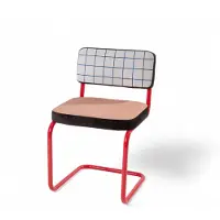 Seletti Chaise Superchair à grille bleue